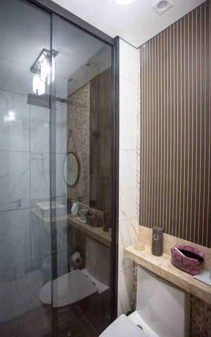 Apartamento à venda com 66m², 3 quartos e 1 vagaBanheiro Social