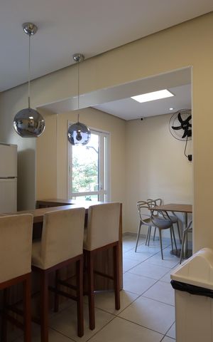 Apartamento à venda com 48m², 2 quartos e 1 vagaÁrea comum - Salão de festas