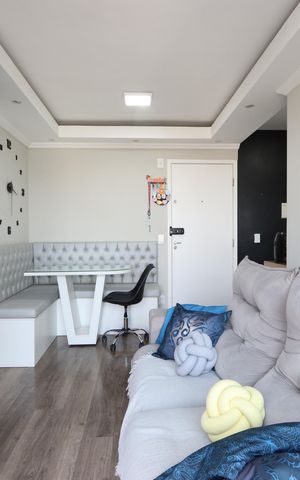 Apartamento à venda com 48m², 2 quartos e 1 vagaSala