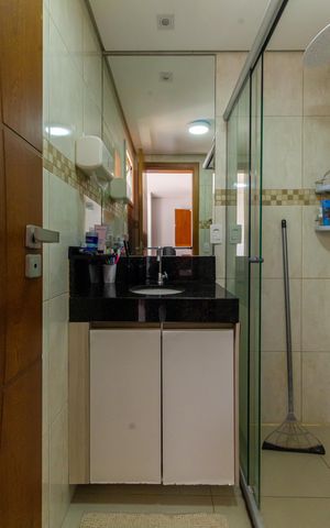 Casa à venda com 125m², 2 quartos e 4 vagasBanheiro da Suíte