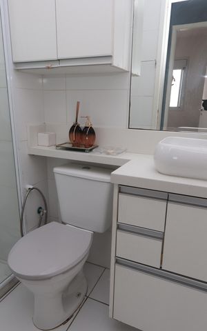 Apartamento à venda com 45m², 2 quartos e 1 vagaBanheiro