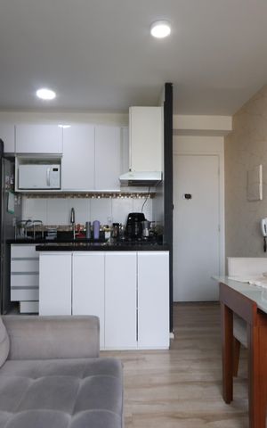 Apartamento à venda com 45m², 2 quartos e 1 vagaSala