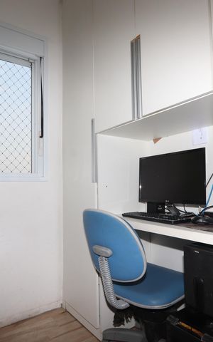 Apartamento à venda com 45m², 2 quartos e 1 vagaQuarto 2
