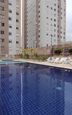 Apartamento à venda com 45m², 2 quartos e 1 vagaÁrea comum - Piscina