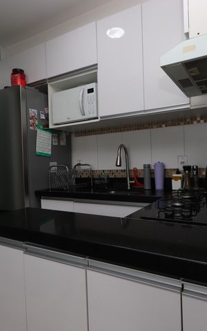 Apartamento à venda com 45m², 2 quartos e 1 vagaCozinha