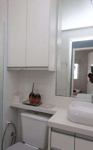 Apartamento à venda com 45m², 2 quartos e 1 vagaBanheiro