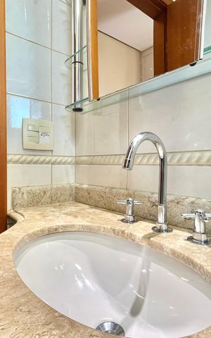 Apartamento para alugar com 98m², 2 quartos e 2 vagas Apartamento para alugar com 98m², 2 quartos e 2 vagasBanheiro da Suíte 2