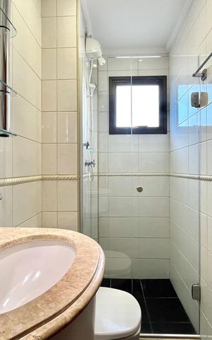 Apartamento para alugar com 98m², 2 quartos e 2 vagas Apartamento para alugar com 98m², 2 quartos e 2 vagasBanheiro da Suíte 2