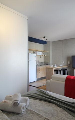 Studio à venda com 39m², 1 quarto e 1 vagaStudio