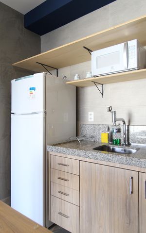 Studio à venda com 39m², 1 quarto e 1 vagaStudio