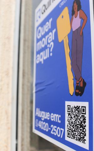 Apartamento para alugar com 60m², 2 quartos e 1 vagaPlaquinha