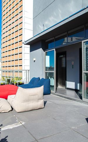 Studio para alugar com 23m², 1 quarto e sem vaga Studio para alugar com 23m², 1 quarto e sem vagaÁrea comum - Terraço