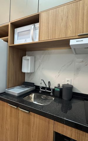Apartamento à venda com 38m², 1 quarto e sem vaga Apartamento à venda com 38m², 1 quarto e sem vagaCozinha