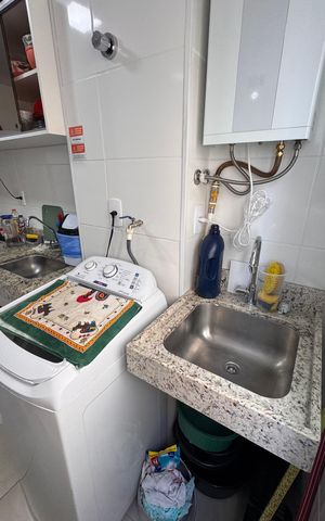 Apartamento à venda com 57m², 2 quartos e 1 vaga Apartamento à venda com 57m², 2 quartos e 1 vagaÁrea de Serviço