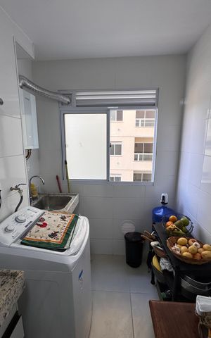 Apartamento à venda com 57m², 2 quartos e 1 vaga Apartamento à venda com 57m², 2 quartos e 1 vagaÁrea de Serviço
