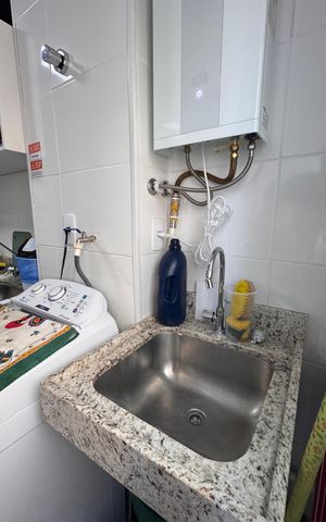 Apartamento à venda com 57m², 2 quartos e 1 vaga Apartamento à venda com 57m², 2 quartos e 1 vagaÁrea de Serviço