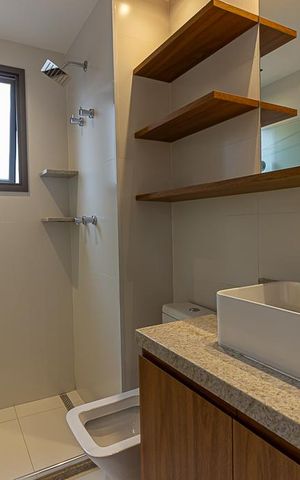 Apartamento à venda com 73m², 2 quartos e 1 vagaBanheiro Suíte 1