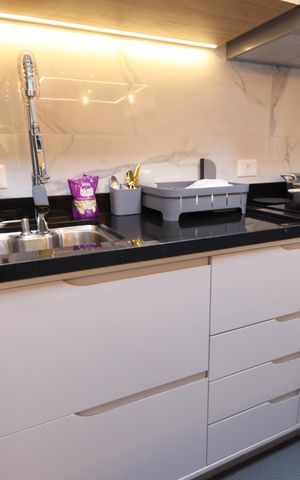 Apartamento à venda com 91m², 2 quartos e 2 vagasCozinha