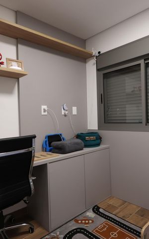 Apartamento à venda com 91m², 2 quartos e 2 vagasQuarto 2