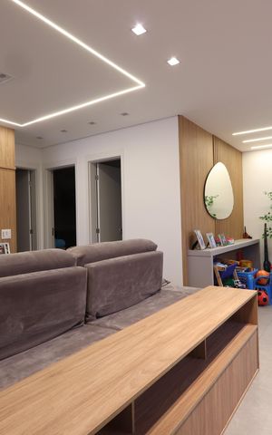 Apartamento à venda com 91m², 2 quartos e 2 vagasSala