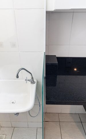 Apartamento à venda com 35m², 1 quarto e 1 vaga Apartamento à venda com 35m², 1 quarto e 1 vagaÁrea de Serviço