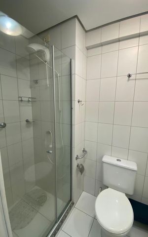 Apartamento à venda com 57m², 1 quarto e sem vaga Apartamento à venda com 57m², 1 quarto e sem vagaBanheiro