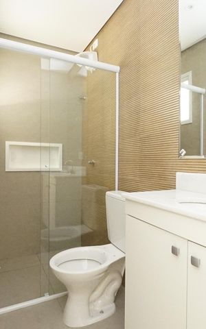 Studio para alugar com 33m², 1 quarto e sem vagaBanheiro da Suíte 1