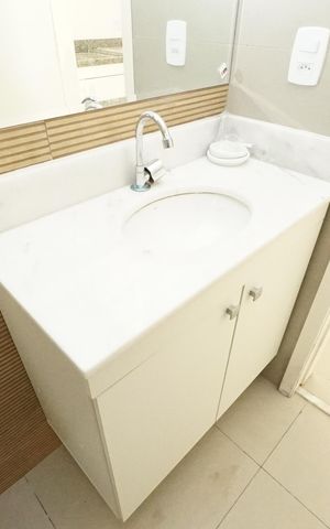 Studio para alugar com 33m², 1 quarto e sem vagaBanheiro da Suíte 1