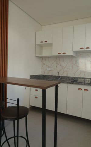 Apartamento para alugar com 34m², 2 quartos e sem vagaSala e Cozinha