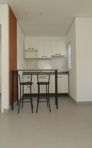 Apartamento para alugar com 34m², 2 quartos e sem vagaSala e Cozinha