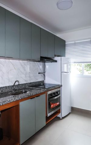 Apartamento à venda com 34m², 1 quarto e sem vagaSala/Cozinha