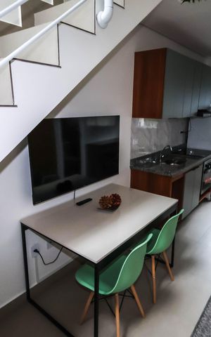 Apartamento à venda com 34m², 1 quarto e sem vagaSala/Cozinha