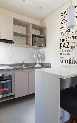 Apartamento à venda com 34m², 2 quartos e sem vagaCozinha