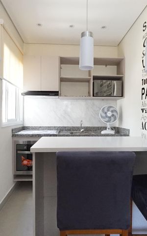 Apartamento à venda com 34m², 2 quartos e sem vagaCozinha
