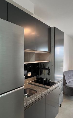Studio para alugar com 24m², 1 quarto e sem vaga Studio para alugar com 24m², 1 quarto e sem vagaCozinha