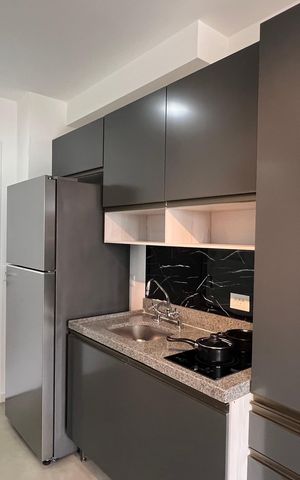 Studio para alugar com 24m², 1 quarto e sem vaga Studio para alugar com 24m², 1 quarto e sem vagaCozinha