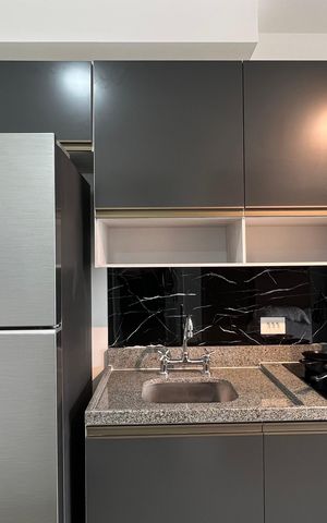 Studio para alugar com 24m², 1 quarto e sem vaga Studio para alugar com 24m², 1 quarto e sem vagaCozinha