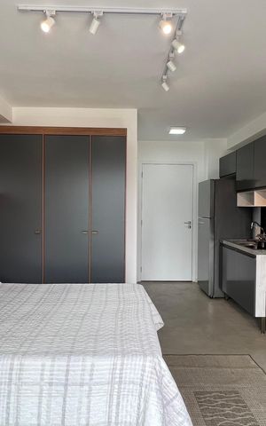 Studio para alugar com 24m², 1 quarto e sem vaga Studio para alugar com 24m², 1 quarto e sem vagaStudio