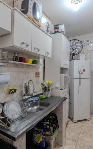 Studio à venda com 42m², 1 quarto e sem vaga Studio à venda com 42m², 1 quarto e sem vagaCozinha e Área de Serviço