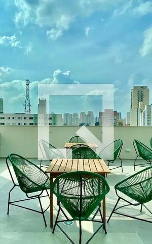 Apartamento para alugar com 27m², 1 quarto e sem vaga Apartamento para alugar com 27m², 1 quarto e sem vagaÁrea comum - Churrasqueira