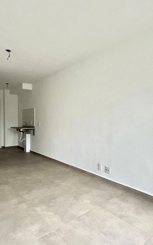 Apartamento para alugar com 27m², 1 quarto e sem vaga Apartamento para alugar com 27m², 1 quarto e sem vagaSala