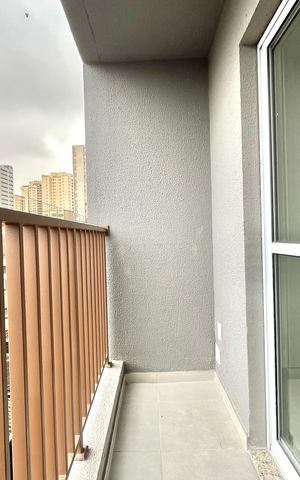 Apartamento para alugar com 27m², 1 quarto e sem vaga Apartamento para alugar com 27m², 1 quarto e sem vagaVaranda