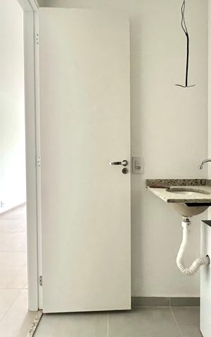 Apartamento para alugar com 27m², 1 quarto e sem vaga Apartamento para alugar com 27m², 1 quarto e sem vagaBanheiro