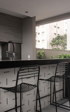 Studio à venda com 26m², 1 quarto e sem vagaÁrea comum - Churrasqueira
