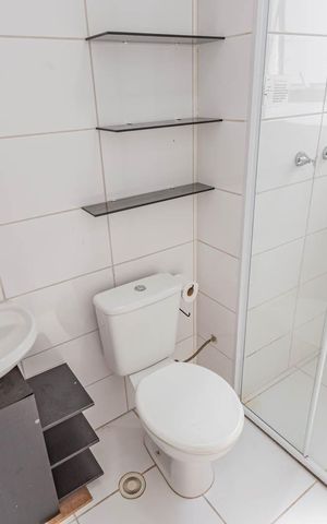 Apartamento à venda com 40m², 2 quartos e sem vagaBanheiro