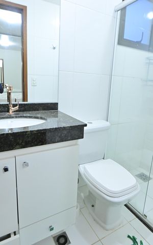 Apartamento à venda com 66m², 2 quartos e 1 vaga Apartamento à venda com 66m², 2 quartos e 1 vagaBanheiro Social