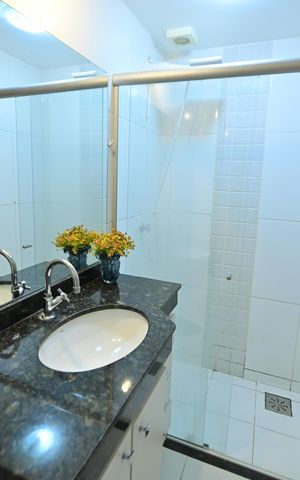 Apartamento à venda com 66m², 2 quartos e 1 vaga Apartamento à venda com 66m², 2 quartos e 1 vagaBanheiro/Suíte