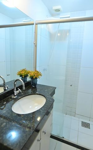 Apartamento à venda com 66m², 2 quartos e 1 vaga Apartamento à venda com 66m², 2 quartos e 1 vagaBanheiro/Suíte