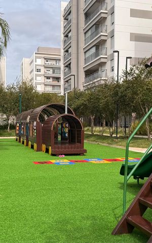 Apartamento à venda com 110m², 2 quartos e 2 vagas Apartamento à venda com 110m², 2 quartos e 2 vagasÁrea comum - Playground
