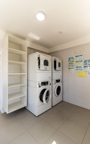 Studio à venda com 21m², 1 quarto e sem vagaLavanderia